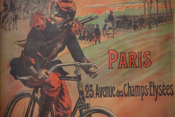 Poster Manifesto Locandina Francese Vintage Ciclismo