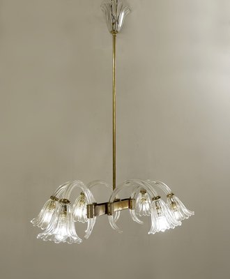 Murano Chandelier With 6 Arms Light By, 6 Arm Ceiling Light