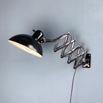 Bauhaus 6718 Scissor lamp by Christian Dell for Kaiser Idell  