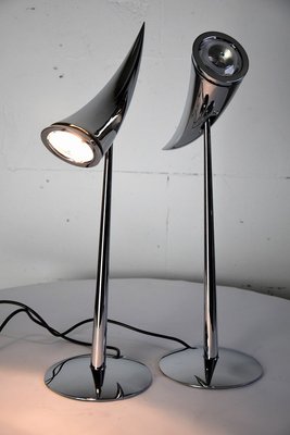 Ara Table Lamps by Philippe Starck for Flos, Set of 2 sale at Pamono