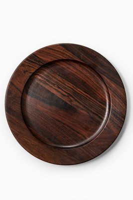 Danish Rosewood Coasters Attributed to Jens Quistgaard, 1950s, Set