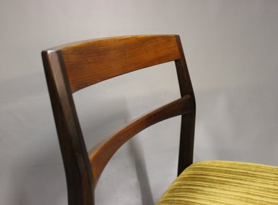 Rosewood Dining Chairs by Arne Vodder, 1960s, Set of 4 Rosewood Dining Chairs by Arne Vodder, 1960s, Set of 4