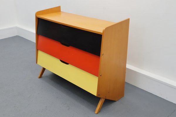 Mid-Century German Shoe Cabinet from 1950s for sale at