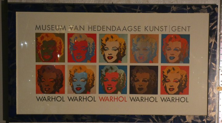 Beeldrecth Amsterdam Exhibition Poster by Andy Warhol for Art