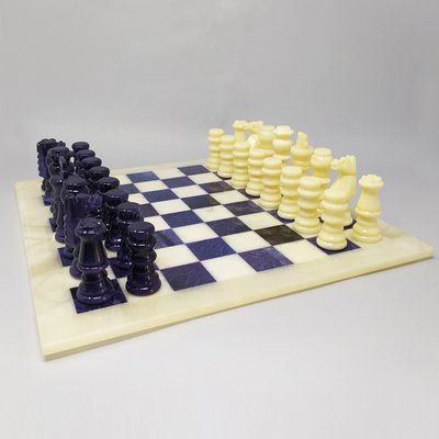 handmade chess set
