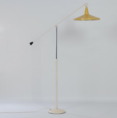 Model 6350 Floor Lamp By Wim Rietveld, Ok Google Argos Table Lamps