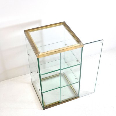Exhibition Display Cabinet With Two, Glass Mirror Display Cabinet