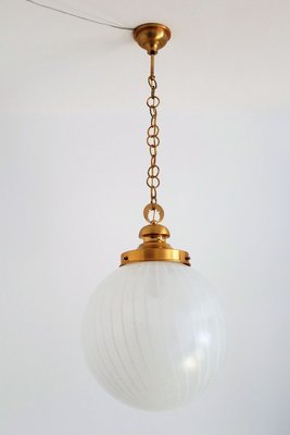 Vintage Murano Glass Hanging Lamp 