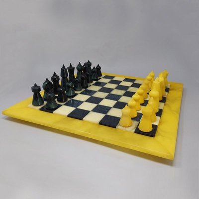 handmade chess set