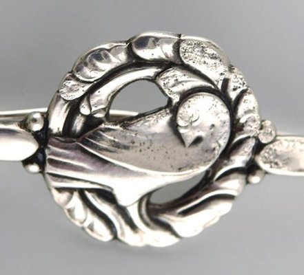 Georg jensen silver brooch discount