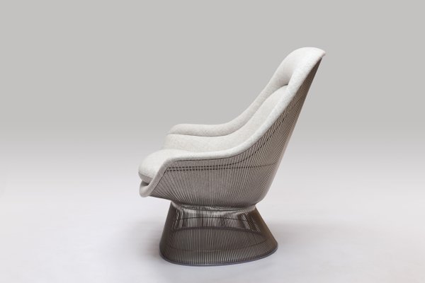Wire Serie Sessel mit Stoff von Warren Platner für Knoll