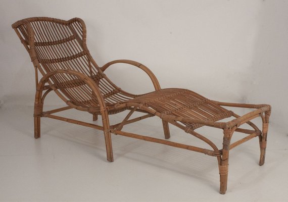 Mid Century Bamboo And Rattan Chaise Lounge For At Pamono - Rattan Chaise Lounge Mid Century Bamboo And Rattan Chaise Lounge For At Pamono - Rattan Chaise Lounge