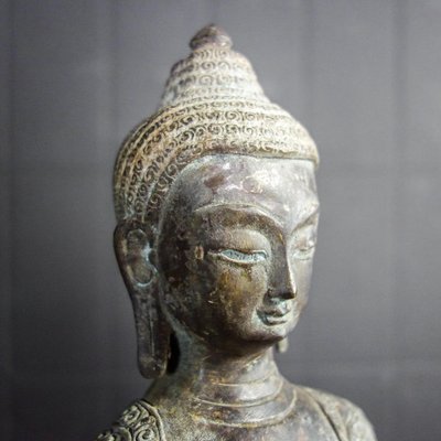 Boutons de manchette Statue Bouddha Style antique