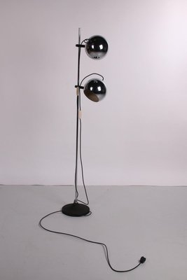 Chrome Floor Lamp With Adjustable, Mid Century Eyeball Floor Lamp