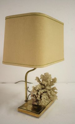 Brass C Table Lamp 1970s For, Long Low Rectangular Table Lamp