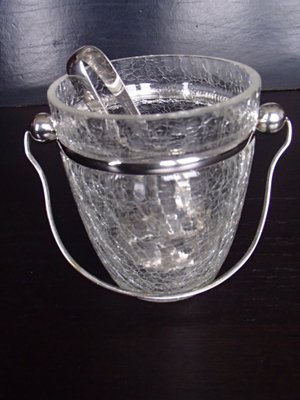 Ice Bucket With Ice Tongs 1940s Set Of 2 For Sale At Pamono