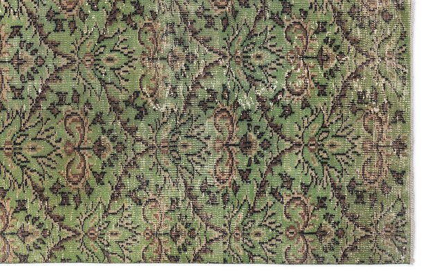 Turkischer Vintage Teppich In Grun Bei Pamono Kaufen
