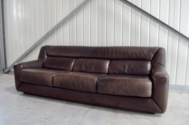 Vintage Leather Ds 43 Sofa From De Sede, Grey Leather Power Reclining Sofa Set Taiwan