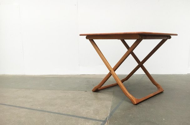 Mid Century Danish Teak Folding Table from Juul Kristensen for