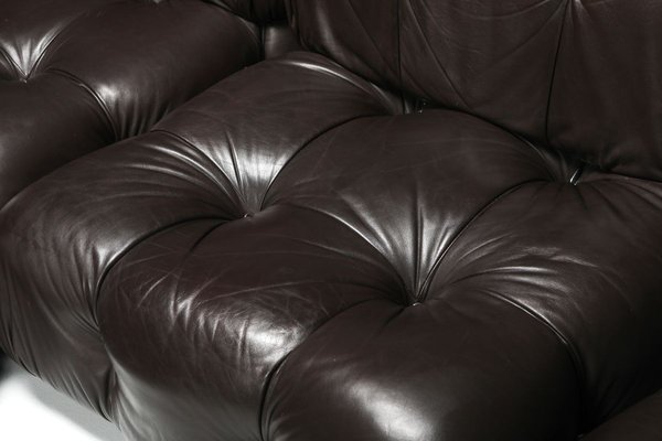 Camaleonda Sectional Sofa In Chocolate, Chocolate Leather Sectional Sofa Set
