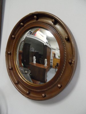 Vintage Butler Mirror 1930s For, Vintage Convex Porthole Mirrors