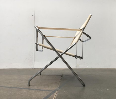 Vintage German D4 Folding Chair by Marcel Breuer for Tecta for