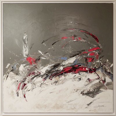 Abstract Oil Painting on Canvas 