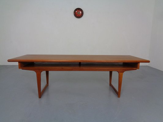 Large teak 2024 coffee table