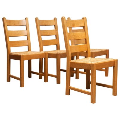 High Back Wicker Dining Chairs - pic-side