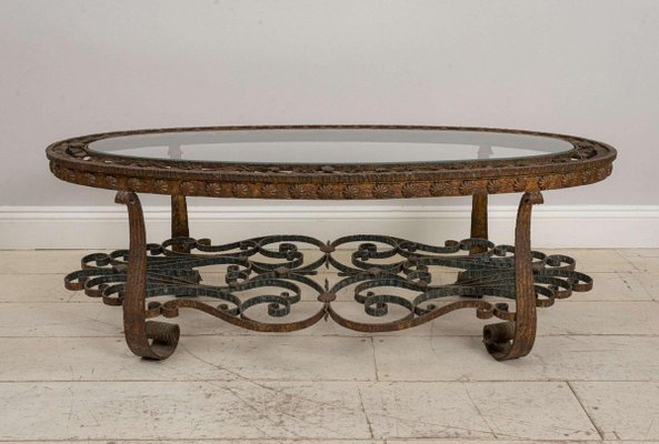 Wrought iron coffee tables for sale deals