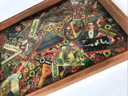 Antique Collage, 1900s for sale at Pamono