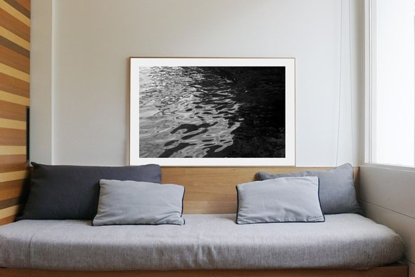 Abstraktes Schwarzweiss Giclee Der Schwarzen Meer Rhythmen Bewegungen Nautische Nacht 2020 Bei Pamono Kaufen