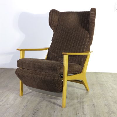 vintage corduroy armchair 1960s
