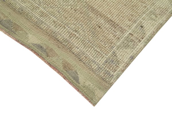Anatolian Beige Hand Knotted Wool Vintage Runner Carpet For Sale At Pamono