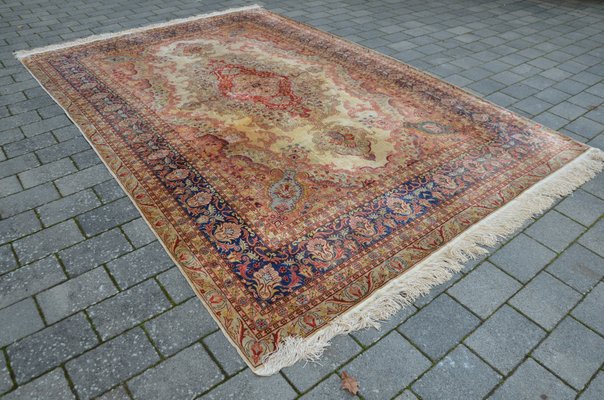 large silk carpet from provinz kayseri 1950s for sale at pamono