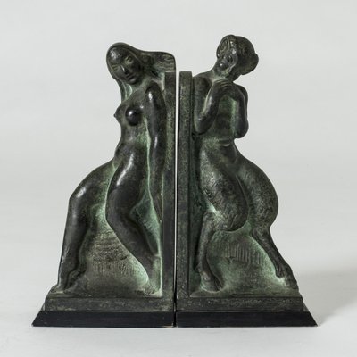 bronze bookends bronze bookends