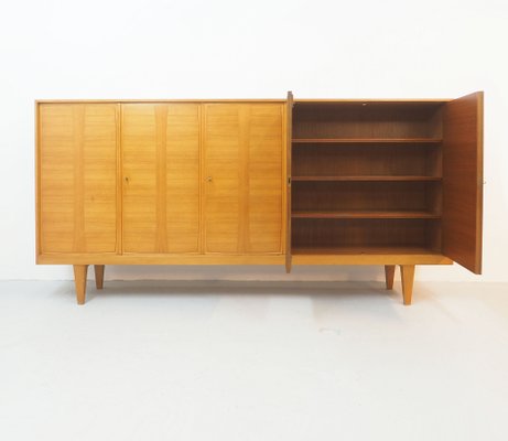 Ash Sideboard with 5 Doors, 1960s sale at Pamono