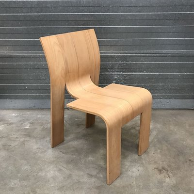 Bentwood Strip Stackable Dining Chair By Gijs Bakker For Castelijn 1980s For Sale At Pamono