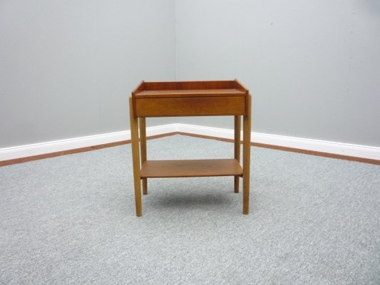 Danish Teak Side Table By Børge, Hickory Chair Bedside Tables Taiwan
