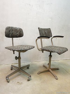 Vintage Industrial Desk Chair By Friso, Best Vintage Office Chair