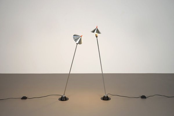 Floor Lamps with Ball Joint 1980s Set of 2 for sale at Pamono