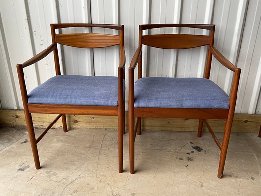 Vintage Teak Carver Dining Chairs From Mcintosh Set Of 2 For Sale At Pamono
