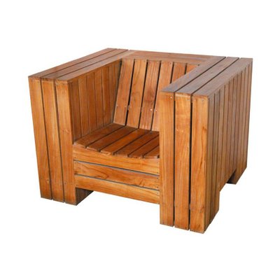 Large Armchair by Piet Hein Eek for sale at Pamono Large Armchair by Piet Hein Eek for sale at Pamono