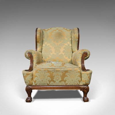 wingback armchair