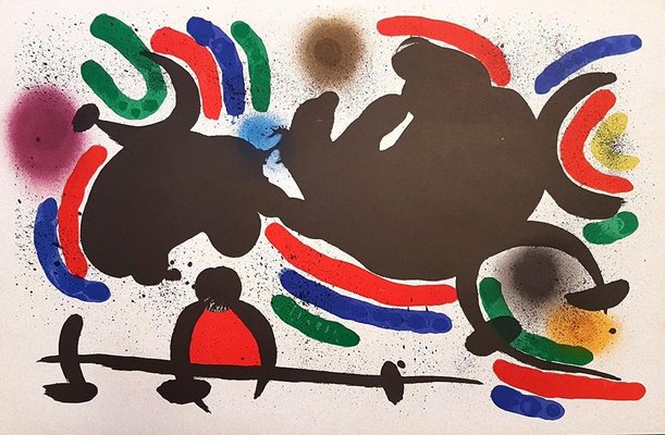 Joan Miró - Miró Lithographe I - Plate IV - Original