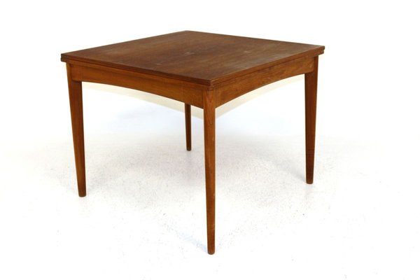 Teak Game Table, Denmark, 1960s for sale at Pamono Teak Game Table, Denmark, 1960s for sale at Pamono