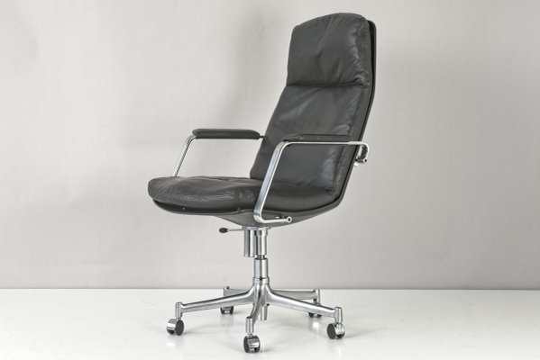 Fk86 Desk Chair On Wheels By Preben Fabricius And Jorgen Kastholm Germany 1968 For Sale At Pamono