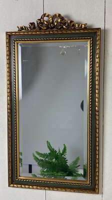 Gold and Green Mirror from Deknudt, 1970s for sale at Pamono