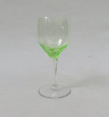 Handblown Green Bodega Wine Glasses, Set of 2 – Intertwined
