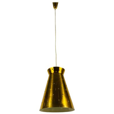 Polished Brass Pendant Lamp In The Style Of Paavo Tynell 1950s For At Pamono Polished Brass Pendant Lamp In The, Polished Brass Pendant Light Fixtures